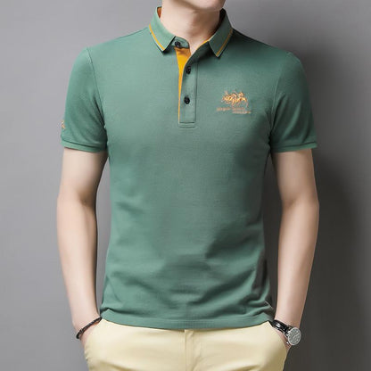 Polo décontracté à manches courtes pour homme | Été