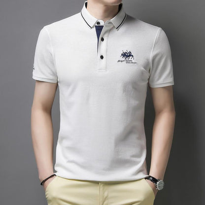 Polo décontracté à manches courtes pour homme | Été